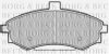 BORG & BECK BBP1896 Brake Pad Set, disc brake